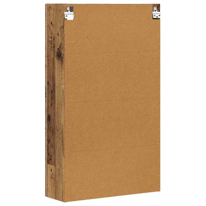 Hangkast met plank Oudhout 59 x 20 x 100 cm Bewerkt hout