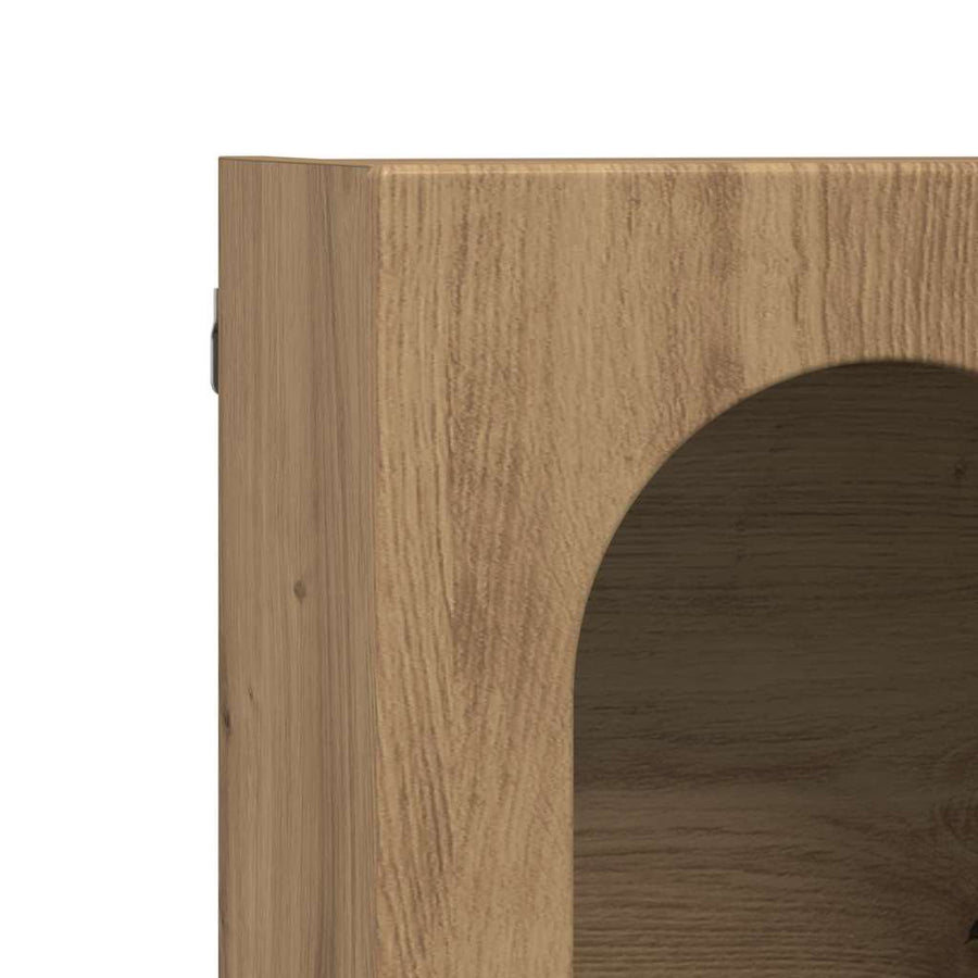 Hangkast met plank Artisan Eiken 59 x 20 x 100 cm Bewerkt hout