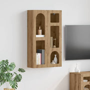 Hangkast 59x20x100 cm Artisan Eiken bewerkt hout