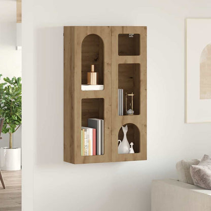 Hangkast met plank Artisan Eiken 59 x 20 x 100 cm Bewerkt hout