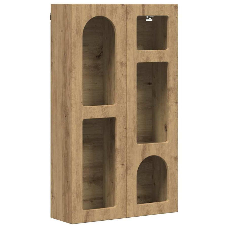 Hangkast met plank Artisan Eiken 59 x 20 x 100 cm Bewerkt hout