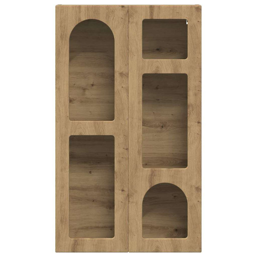 Hangkast met plank Artisan Eiken 59 x 20 x 100 cm Bewerkt hout
