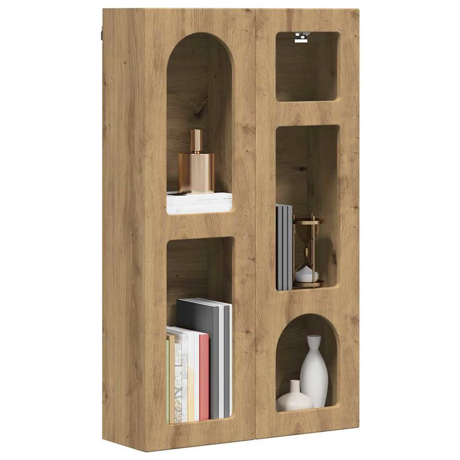 Hangkast met plank Artisan Eiken 59 x 20 x 100 cm Bewerkt hout