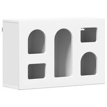 Hangkast met plank met opslag Wit 60 x 20 x 40 cm Bewerkt hout