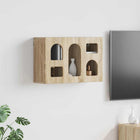 Hangkast 60x20x40 cm Sonoma eiken bewerkt hout