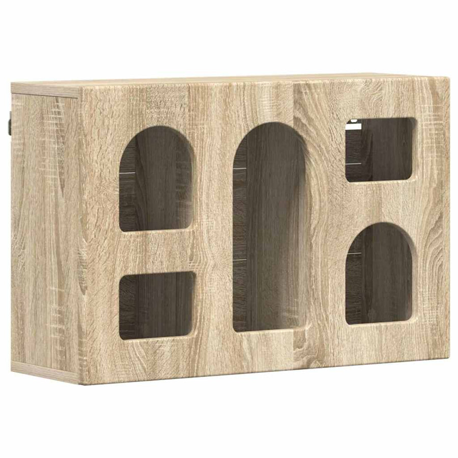 Hangkast met plank Sonoma Eiken 60 x 20 x 40 cm Bewerkt hout
