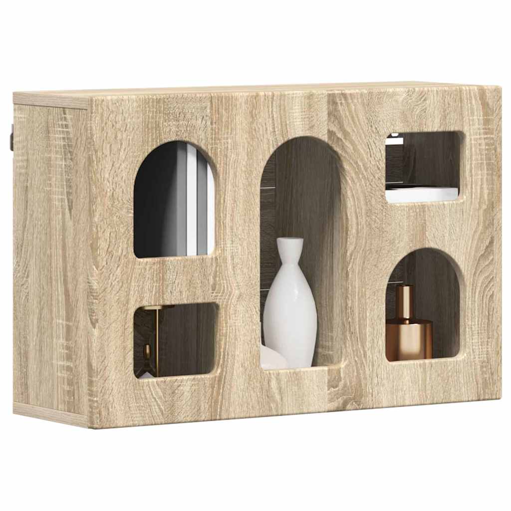 Hangkast met plank Sonoma Eiken 60 x 20 x 40 cm Bewerkt hout