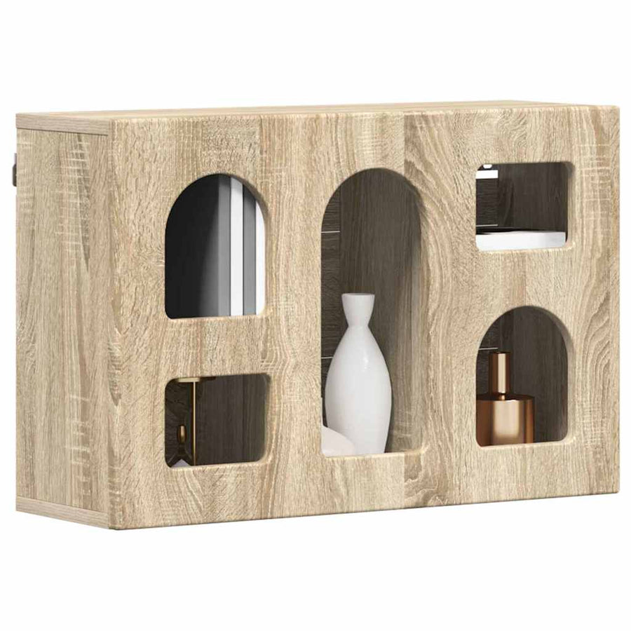 Hangkast met plank Sonoma Eiken 60 x 20 x 40 cm Bewerkt hout