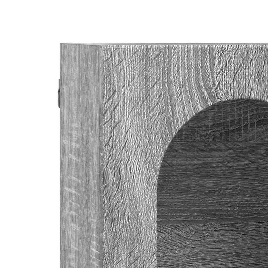 Hangkast met plank Grijs Sonoma 60 x 20 x 40 cm Bewerkt hout
