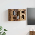Hangkast 60x20x40 cm bewerkt hout
