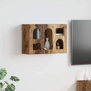 Hangkast 60x20x40 cm bewerkt hout