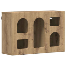 Hangkast met plank Artisan Eiken 60 x 20 x 40 cm Bewerkt hout