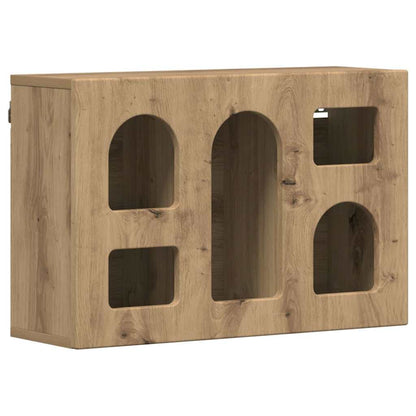 Hangkast met plank Artisan Eiken 60 x 20 x 40 cm Bewerkt hout