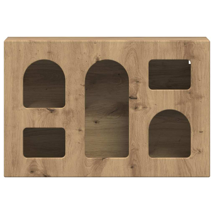 Hangkast met plank Artisan Eiken 60 x 20 x 40 cm Bewerkt hout