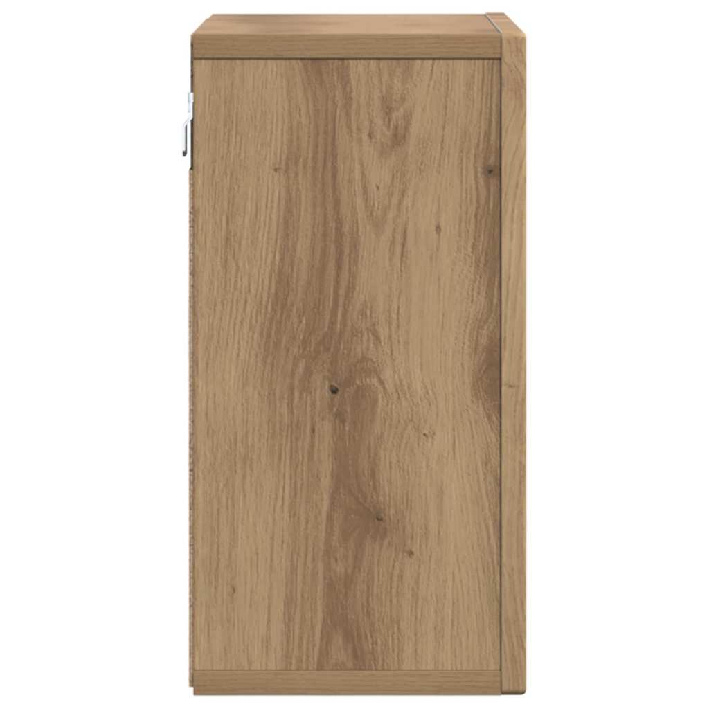 Hangkast met plank Artisan Eiken 60 x 20 x 40 cm Bewerkt hout