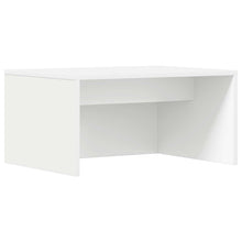 Aan de muur bevestigd bureau Wit 60 x 45 x 30 cm Bewerkt hout