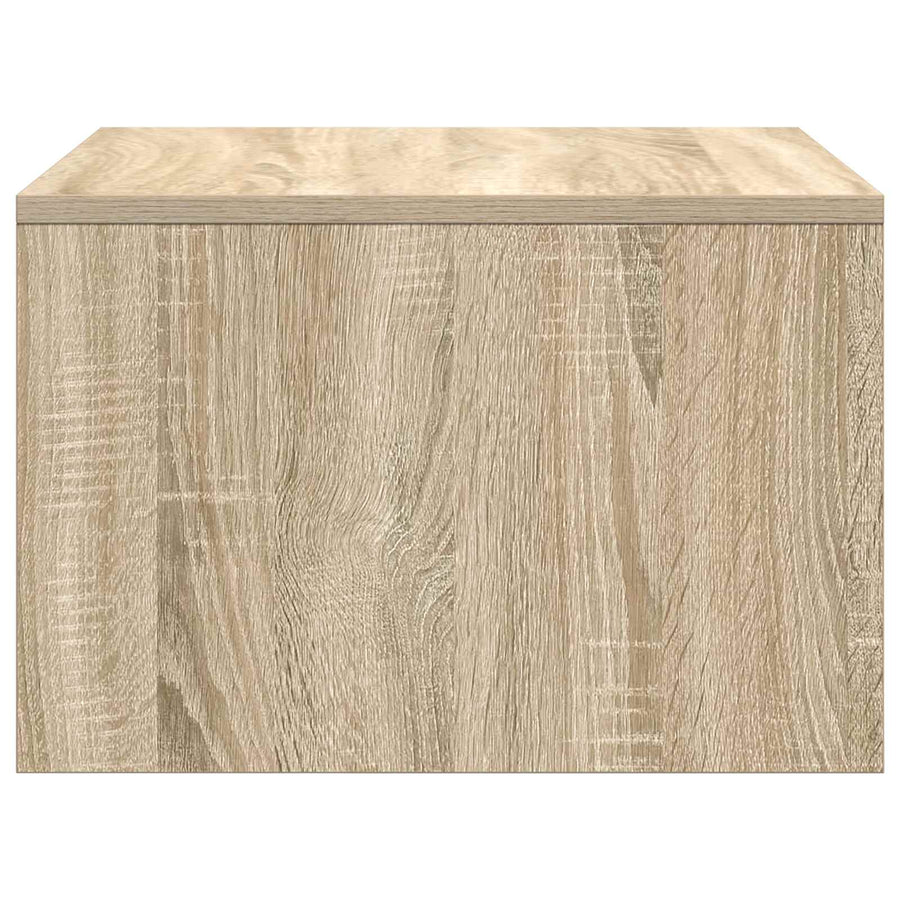 Aan de muur bevestigd bureau Sonoma Eiken 60 x 45 x 30 cm