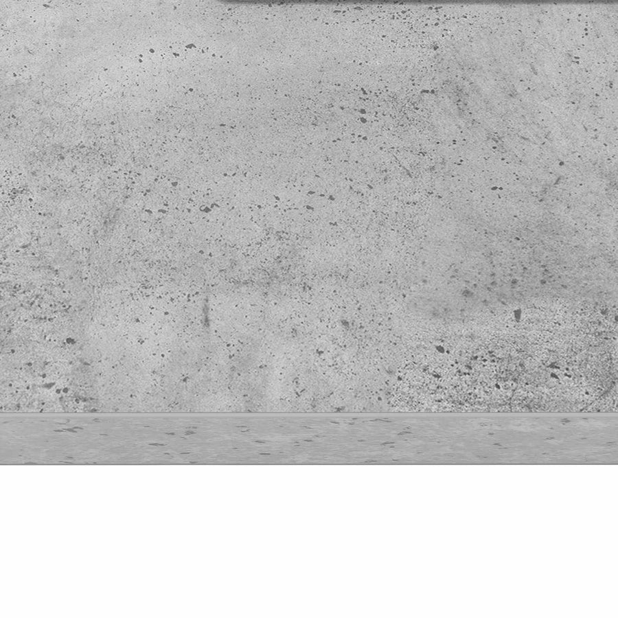 Aan de muur bevestigd bureau Beton Grijs 60 x 45 x 30 cm