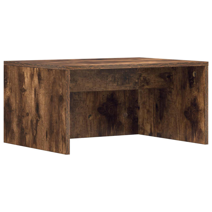 Aan de muur bevestigd bureau Gerookt eiken 60 x 45 x 30 cm