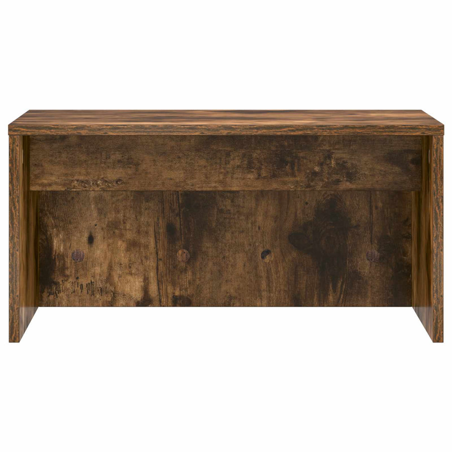 Aan de muur bevestigd bureau Gerookt eiken 60 x 45 x 30 cm