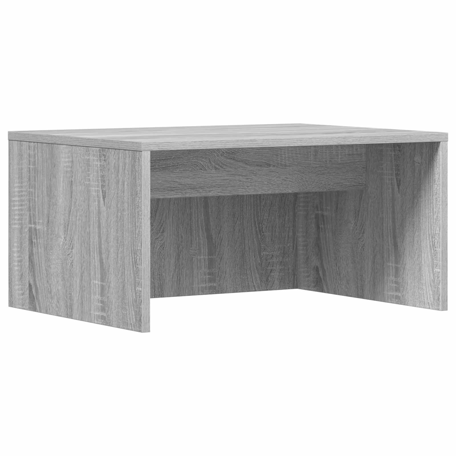 Aan de muur bevestigd bureau Grijs Sonoma 60 x 45 x 30 cm