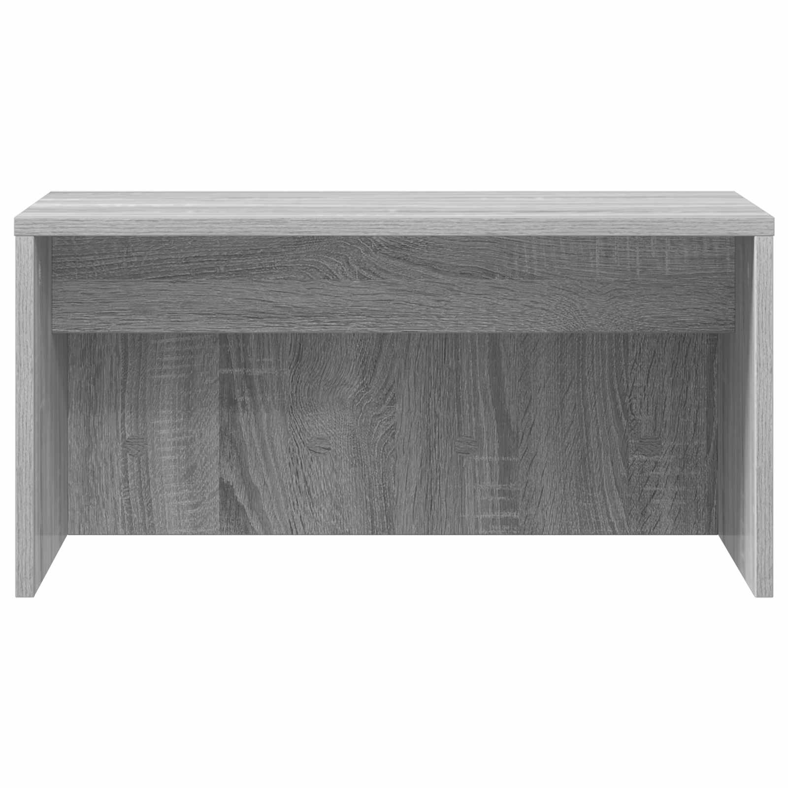 Aan de muur bevestigd bureau Grijs Sonoma 60 x 45 x 30 cm