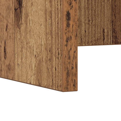 Aan de muur bevestigd bureau Oud Hout 60 x 45 x 30 cm