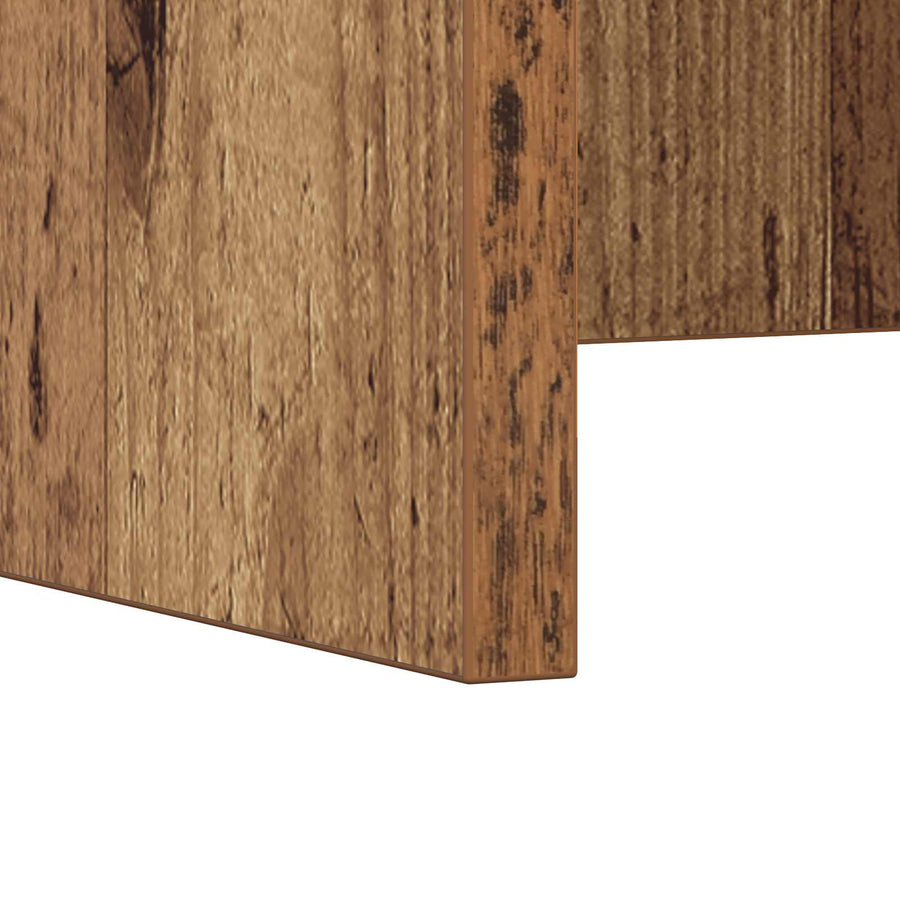 Aan de muur bevestigd bureau Oud Hout 60 x 45 x 30 cm