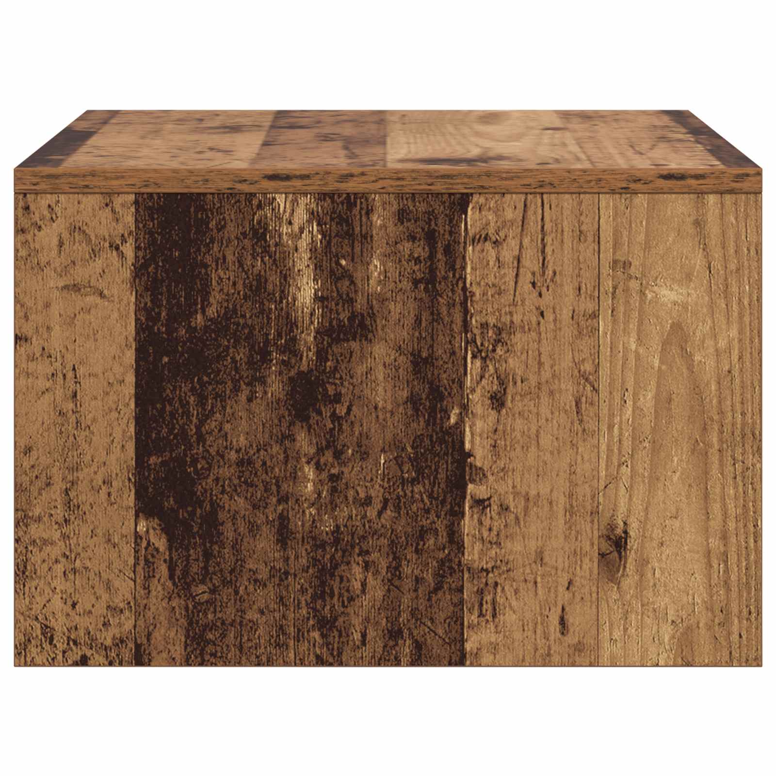 Aan de muur bevestigd bureau Oud Hout 60 x 45 x 30 cm