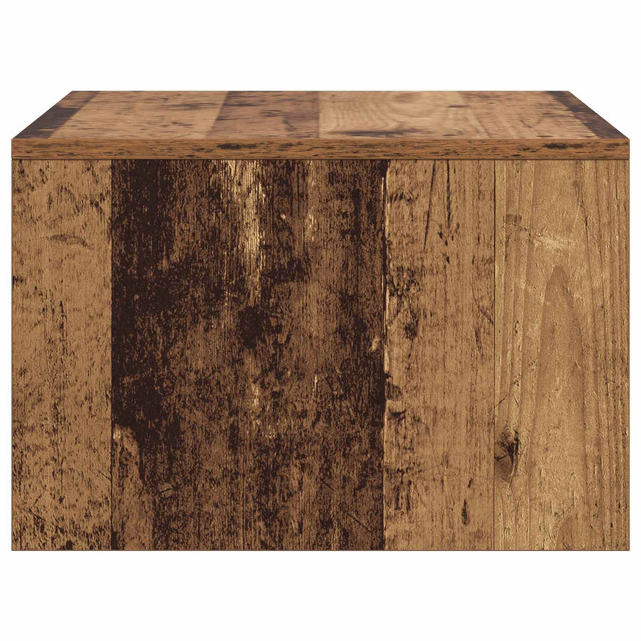 Aan de muur bevestigd bureau Oud Hout 60 x 45 x 30 cm