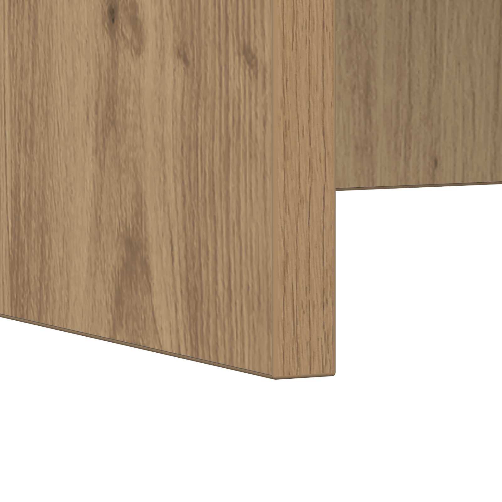 Aan de muur bevestigd bureau Artisan Eiken 60 x 45 x 30 cm