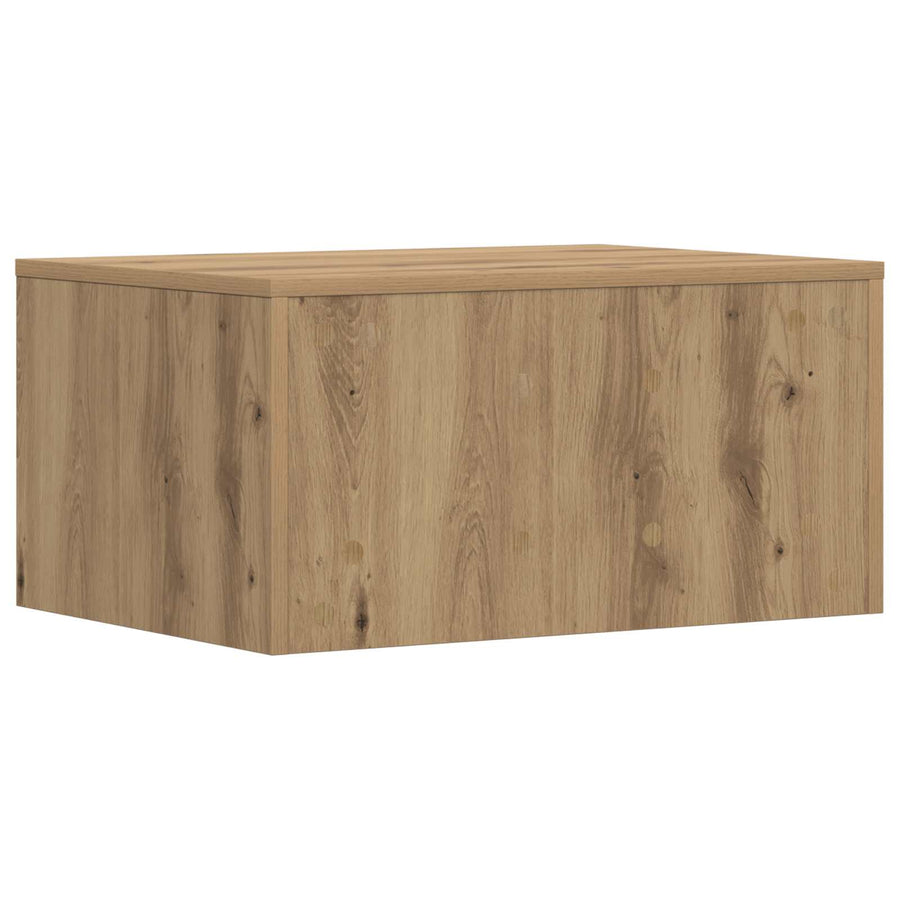 Aan de muur bevestigd bureau Artisan Eiken 60 x 45 x 30 cm