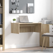 Wandbureau Sonoma eiken 80x45x30 cm