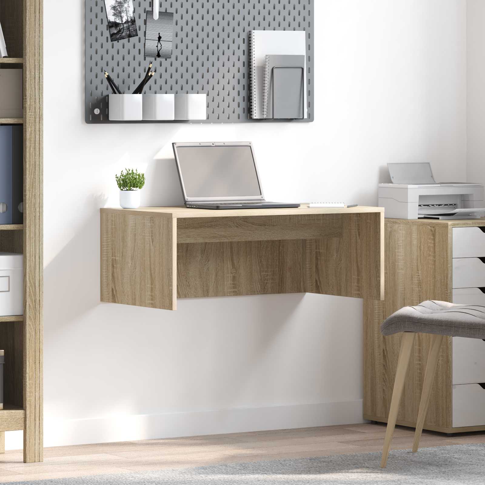 wandbureau Sonoma Eiken 80 x 45 x 30 cm