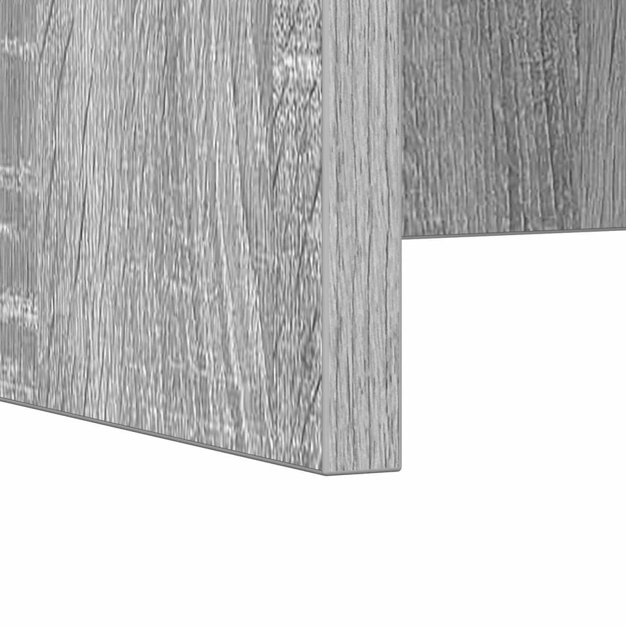 Aan de muur bevestigd bureau Grijs Sonoma 80 x 45 x 30 cm