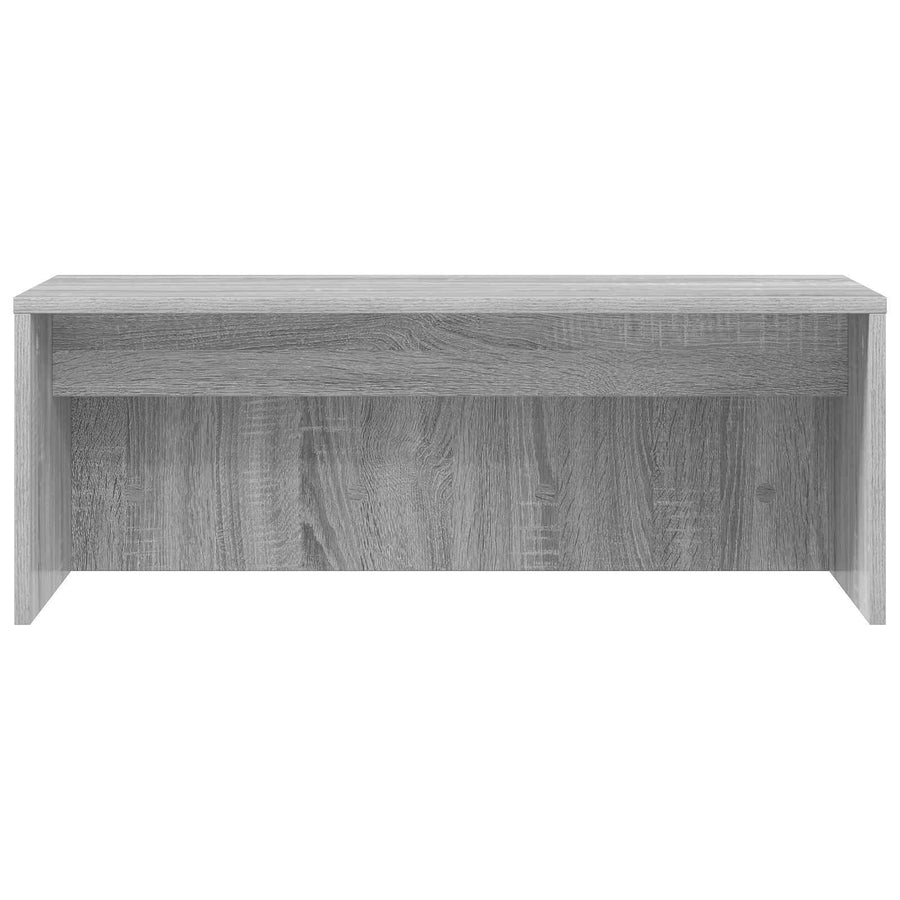 Aan de muur bevestigd bureau Grijs Sonoma 80 x 45 x 30 cm