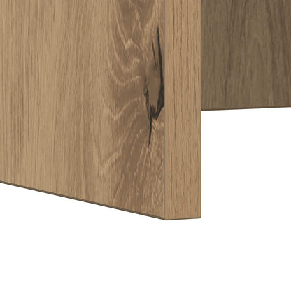 Aan de muur bevestigd bureau Artisan Eiken 80 x 45 x 30 cm