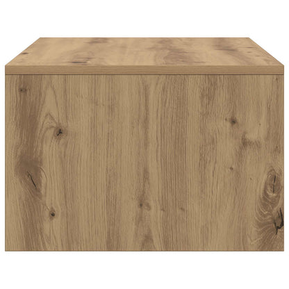 Aan de muur bevestigd bureau Artisan Eiken 80 x 45 x 30 cm