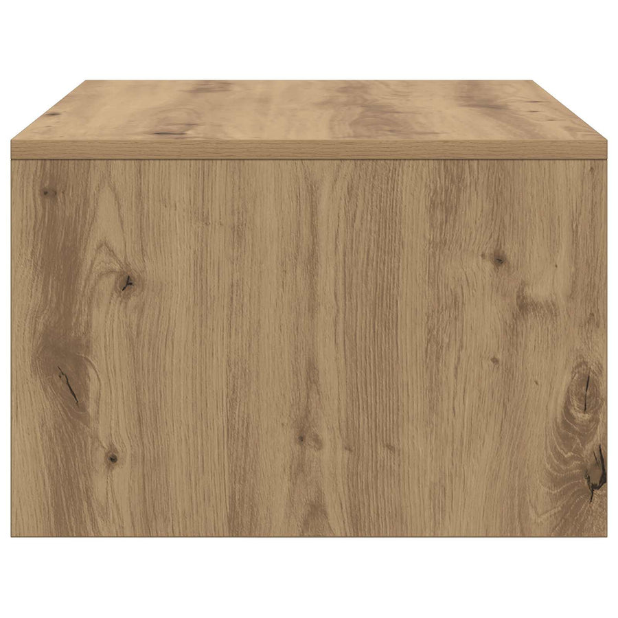 Aan de muur bevestigd bureau Artisan Eiken 80 x 45 x 30 cm