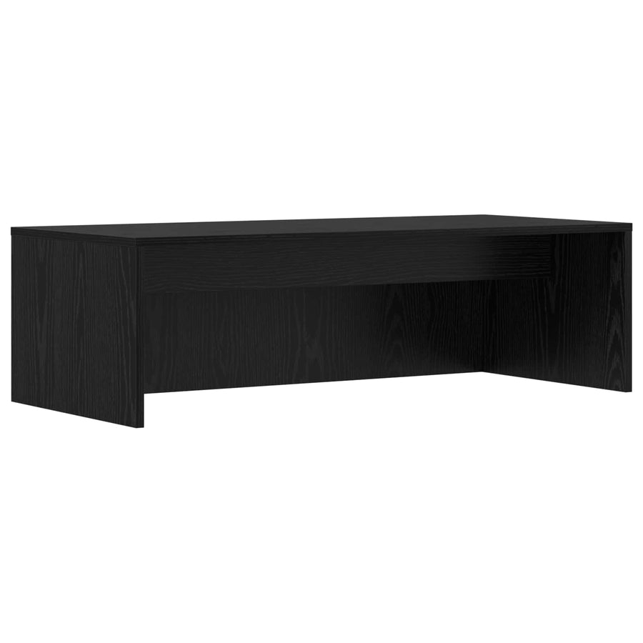 Aan de muur bevestigd bureau Zwart Eiken 100 x 45 x 30 cm