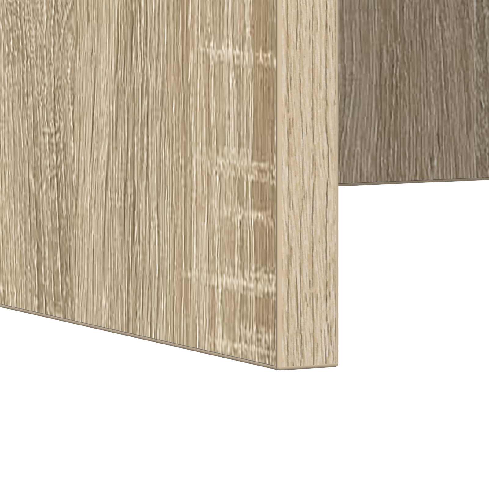 Aan de muur bevestigd bureau Sonoma Eiken 100 x 45 x 30 cm