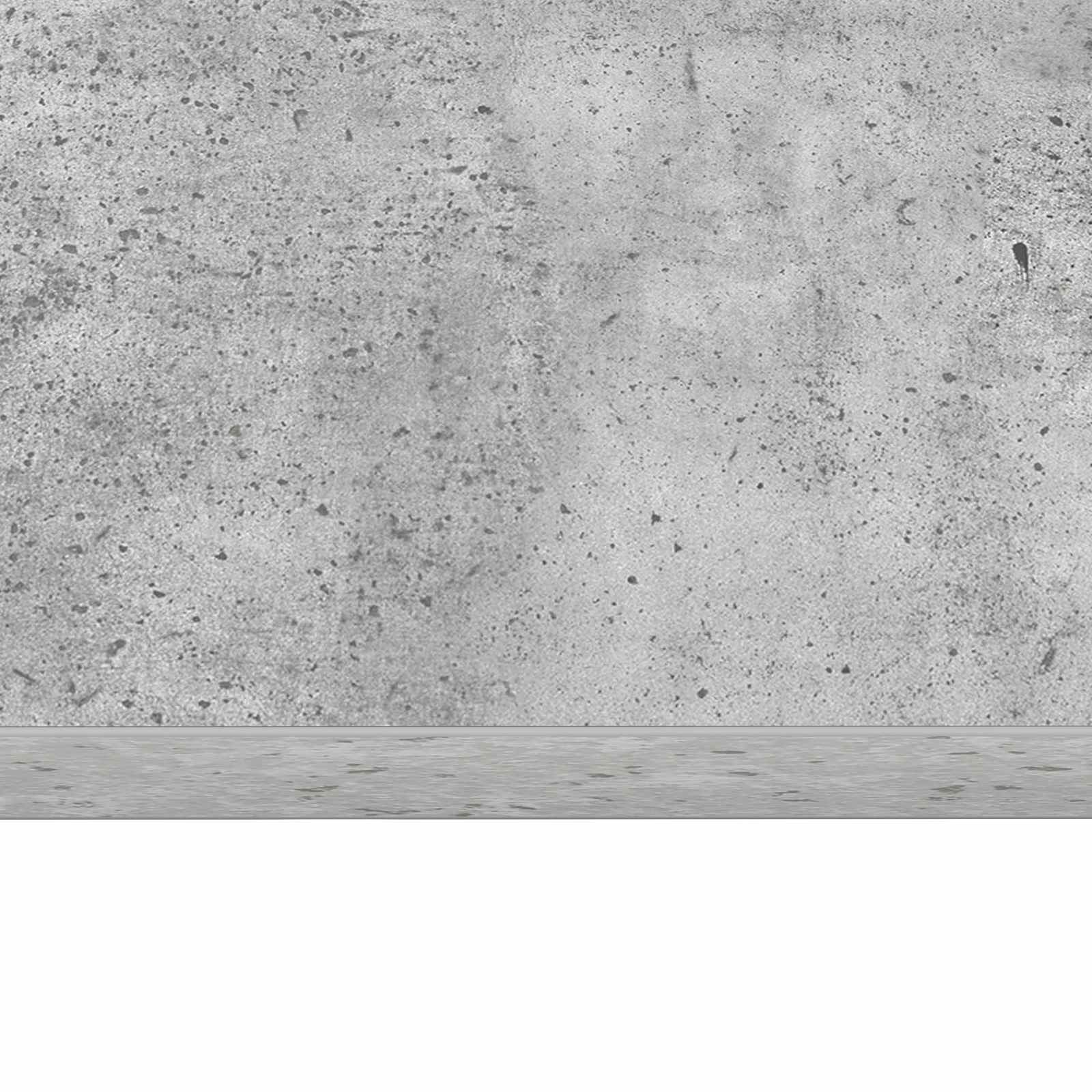 Aan de muur bevestigd bureau Beton Grijs 100 x 45 x 30 cm