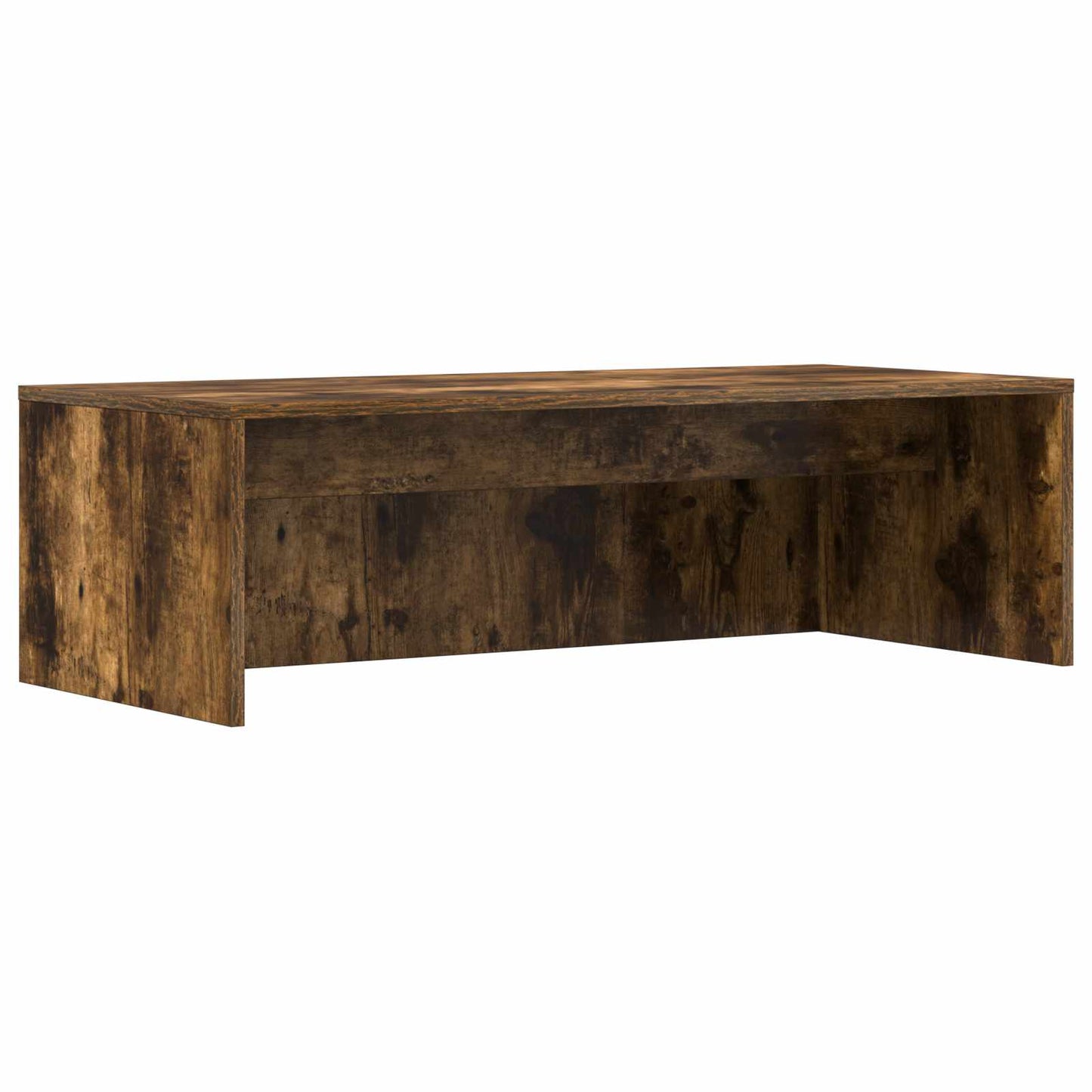 Aan de muur bevestigd bureau Gerookt eiken 100 x 45 x 30 cm