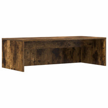 Aan de muur bevestigd bureau Gerookt eiken 100 x 45 x 30 cm