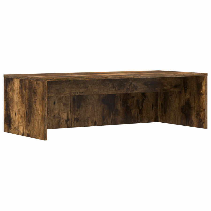 Aan de muur bevestigd bureau Gerookt eiken 100 x 45 x 30 cm
