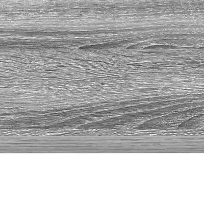 Aan de muur bevestigd bureau Grijs Sonoma 100 x 45 x 30 cm