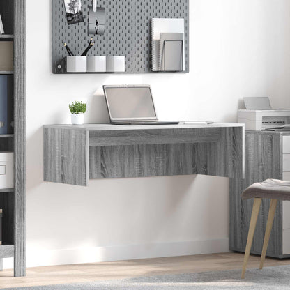 Aan de muur bevestigd bureau Grijs Sonoma 100 x 45 x 30 cm