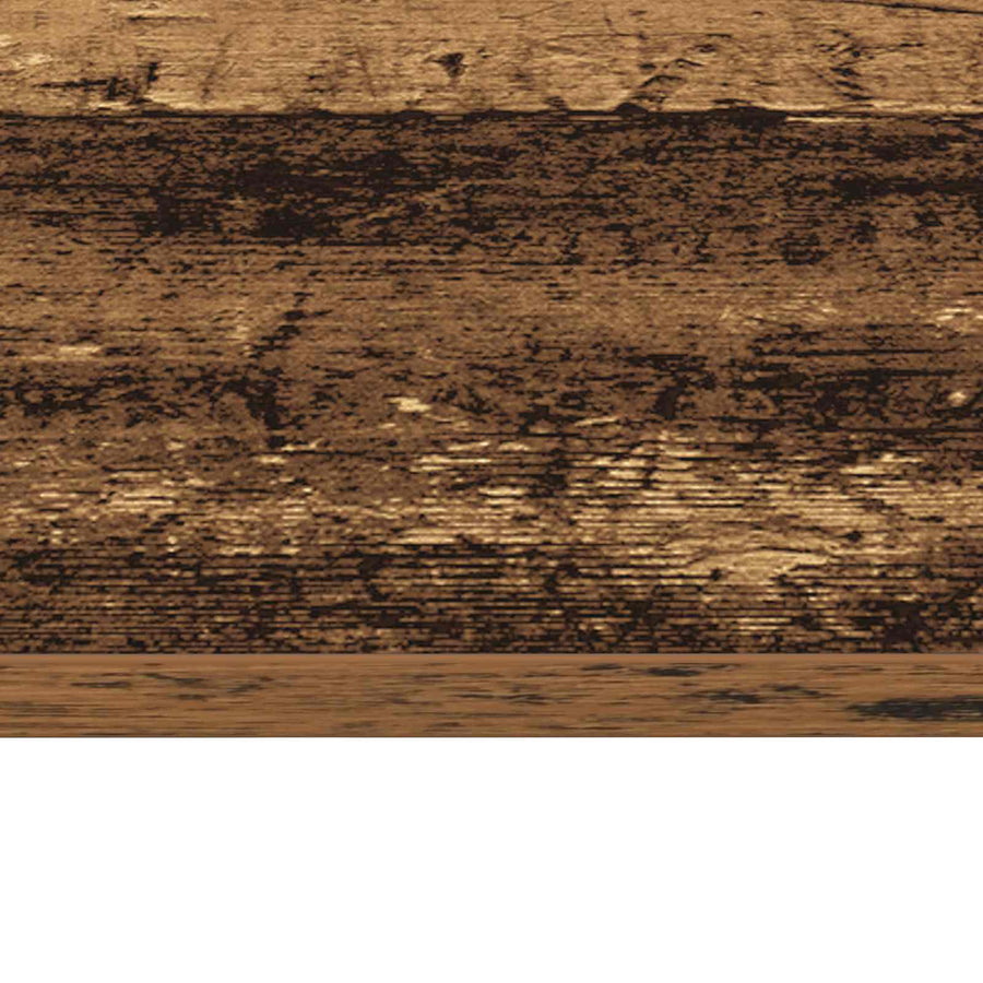 Aan de muur bevestigd bureau Oud Hout 100 x 45 x 30 cm