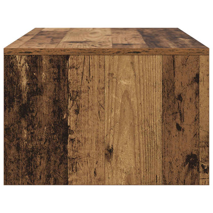 Aan de muur bevestigd bureau Oud Hout 100 x 45 x 30 cm