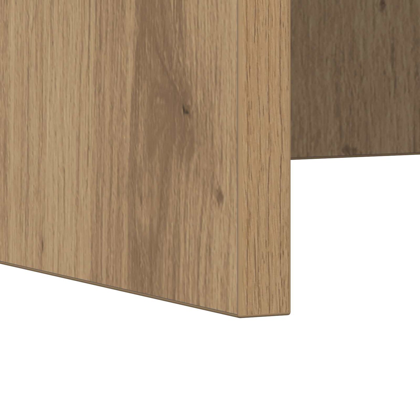 Aan de muur bevestigd bureau Artisan Eiken 100 x 45 x 30 cm